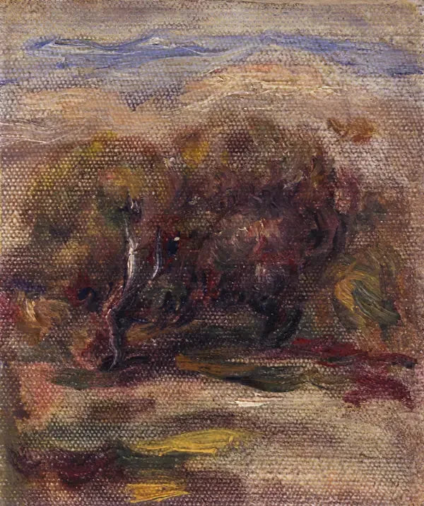 Les Oliviers à Cagnes-sur-Mer - Pierre-Auguste Renoir image 1 copie de tableau peinte à la main