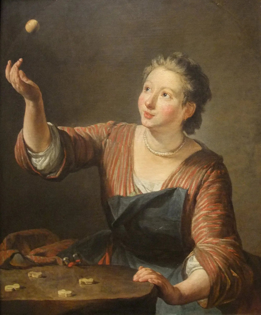 Les Osselets - Jean Simeón Chardin