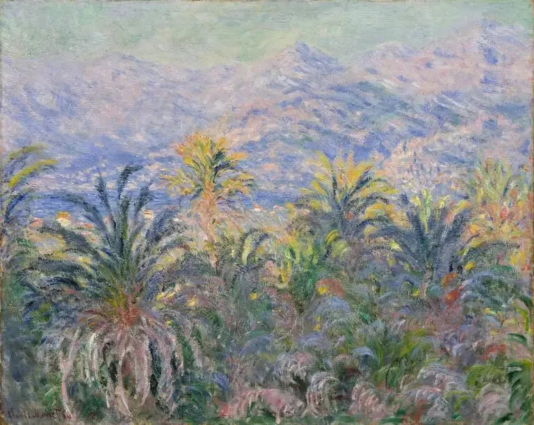 Le palme a Bordighera - Claude Monet