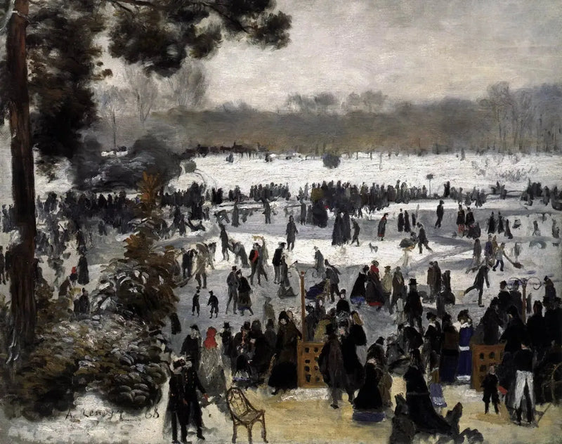 I Pattinatori al Bois de Boulogne - Pierre-Auguste Renoir