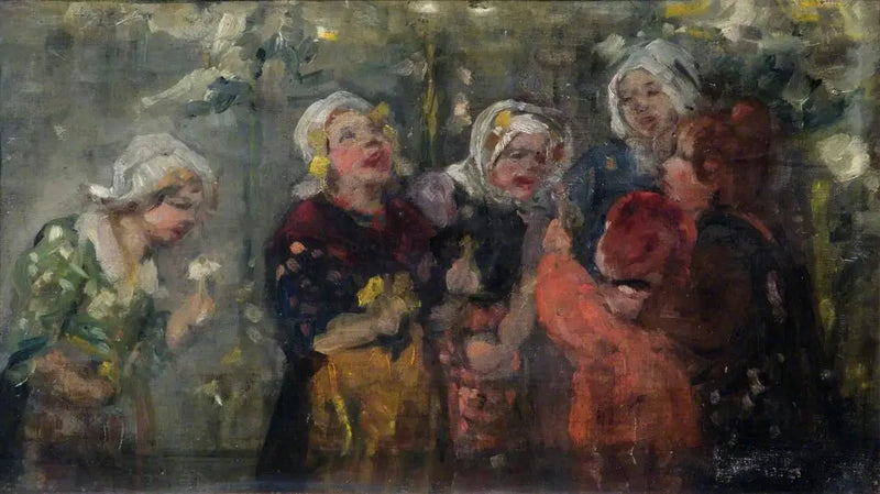 Le contadine che ridono - Pierre-Auguste Renoir