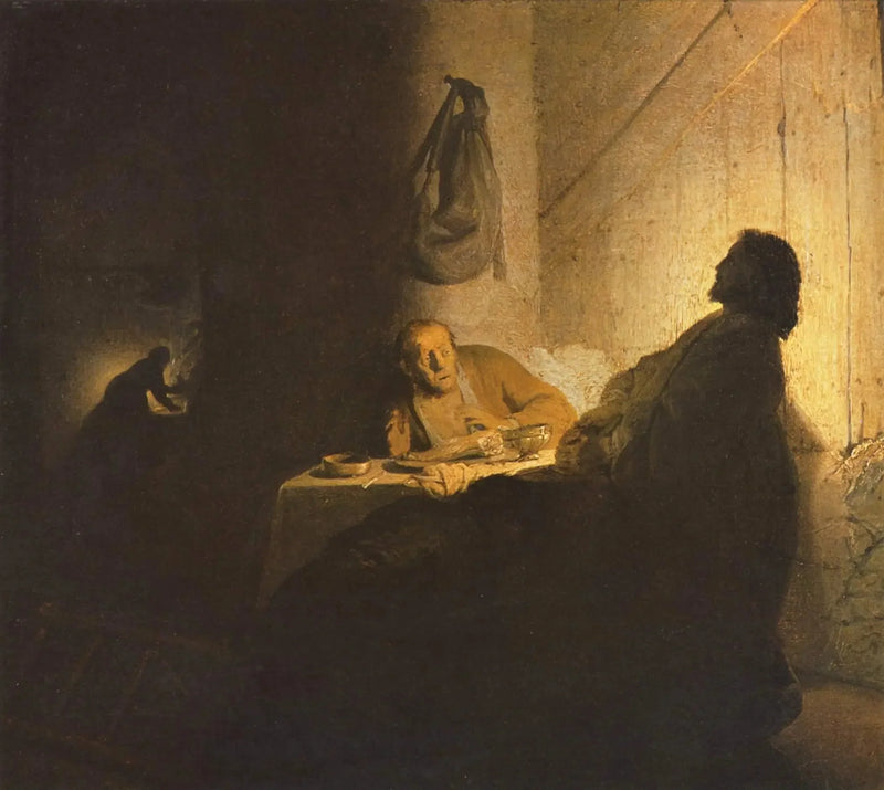 I pellegrini di Emmaus - Rembrandt