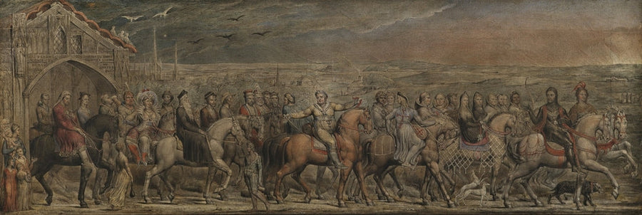 I pellegrini di Canterbury - William Blake