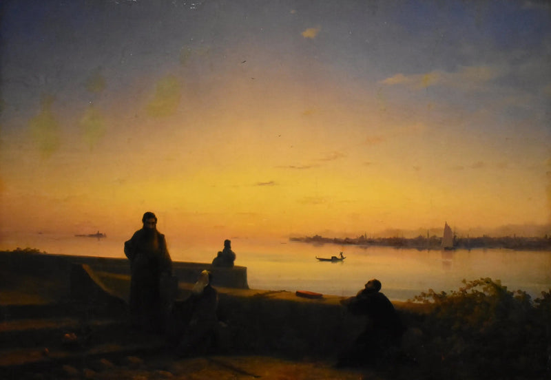 I Padri mekhitaristi sull'isola di San Lazzaro. Venezia - Ivan Aïvazovski