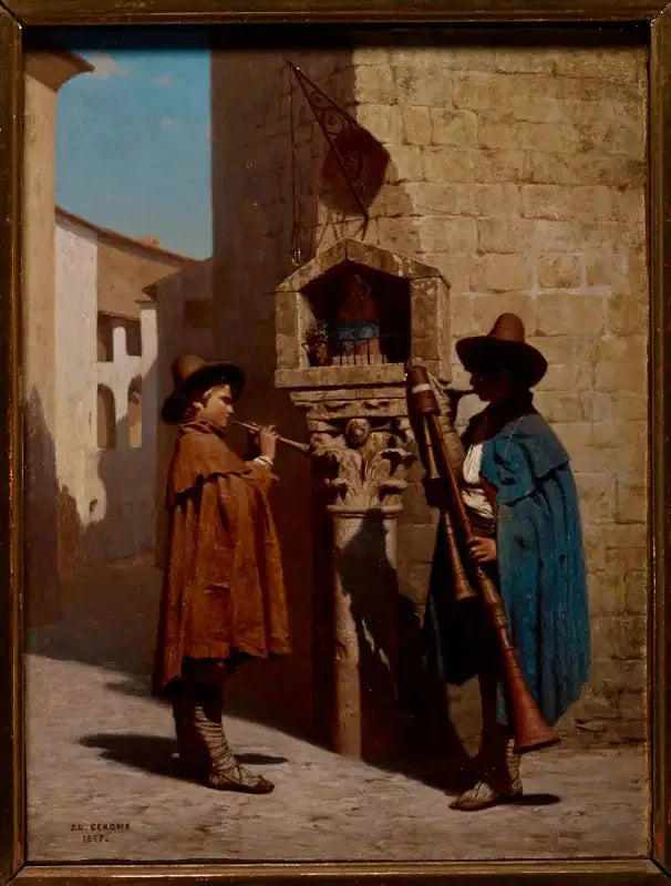 I Pifferari - Jean-Léon Gérôme