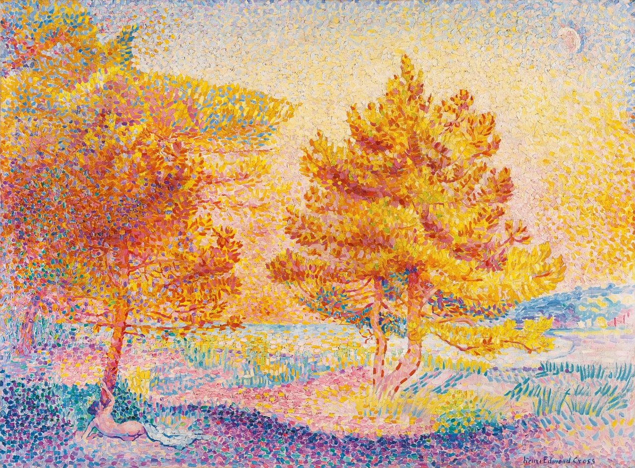 Les Pins - Henri-Edmond Cross - Alpha Reproduction