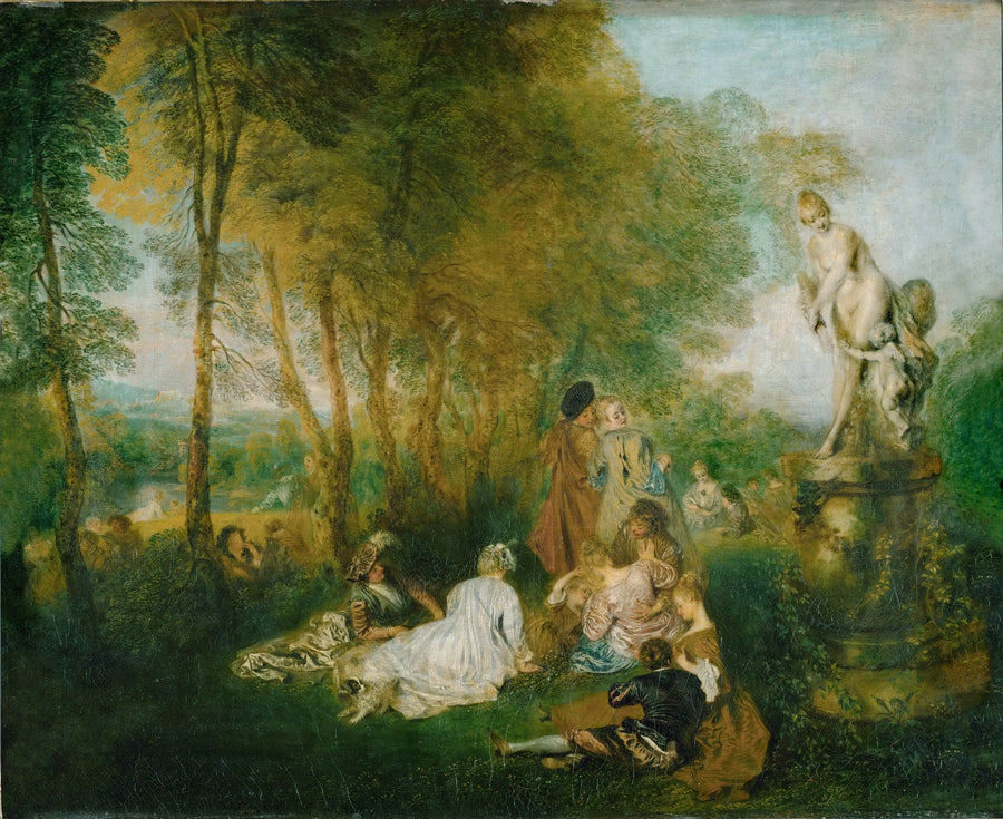I piaceri dell'amore - Antoine Watteau