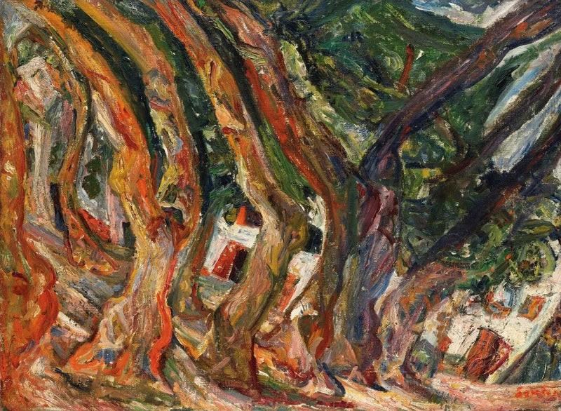 I platani a Céret - Chaim Soutine