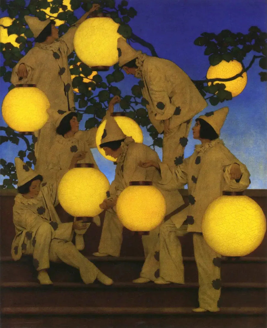I portatori di lanterne - Maxfield Parrish