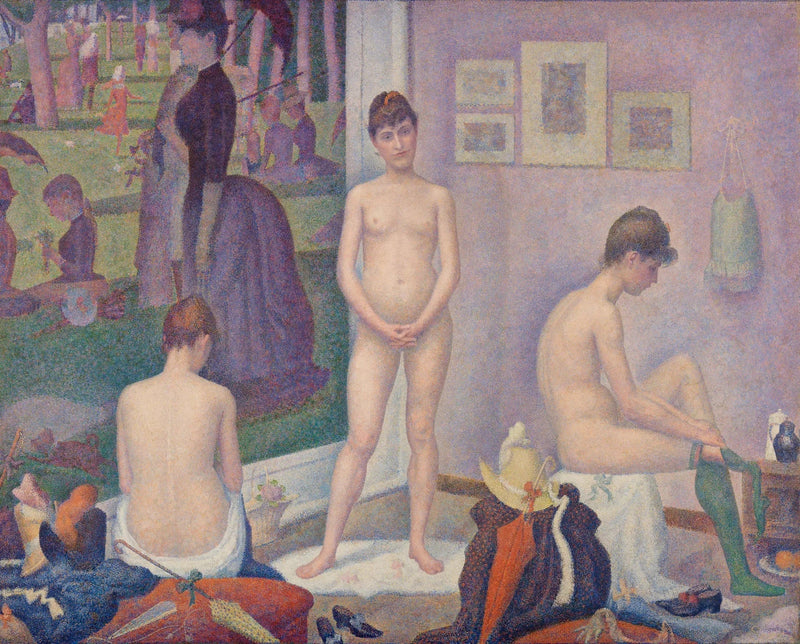 Le Poseuse - Georges Seurat