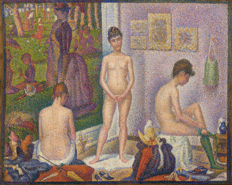 Le Poseuse - Georges Seurat