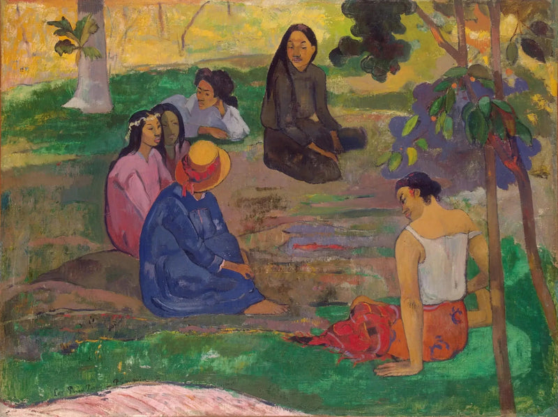 I pettegolezzi - Paul Gauguin