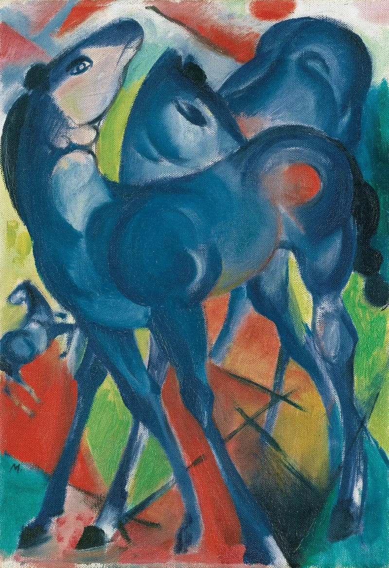 I puledri blu - Franz Marc