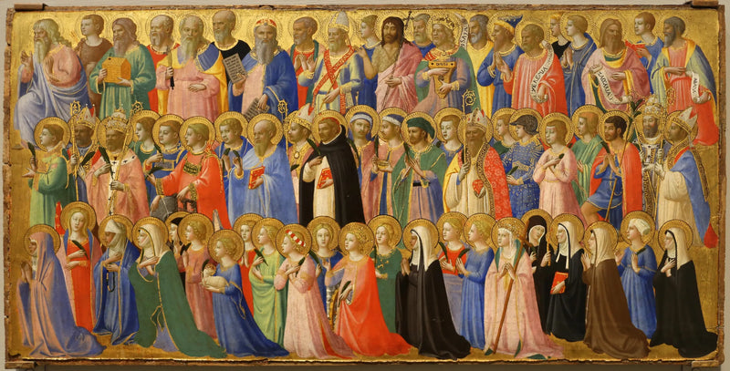 I precursori di Cristo con i santi e i martiri - Fra Angelico