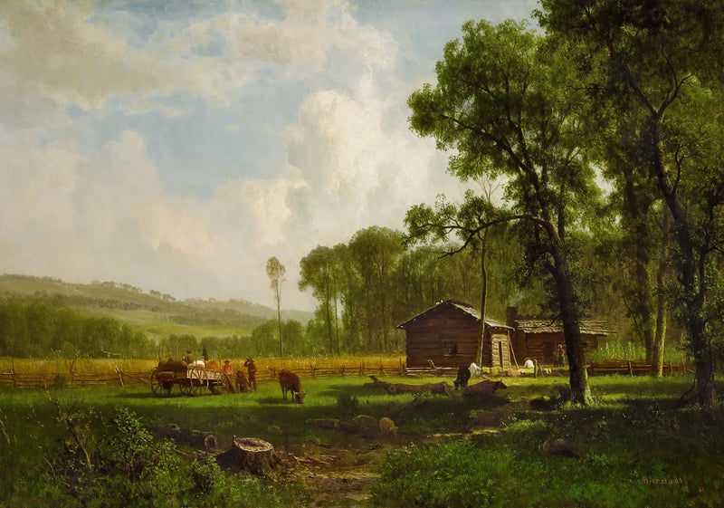 I primi coloni - Albert Bierstadt