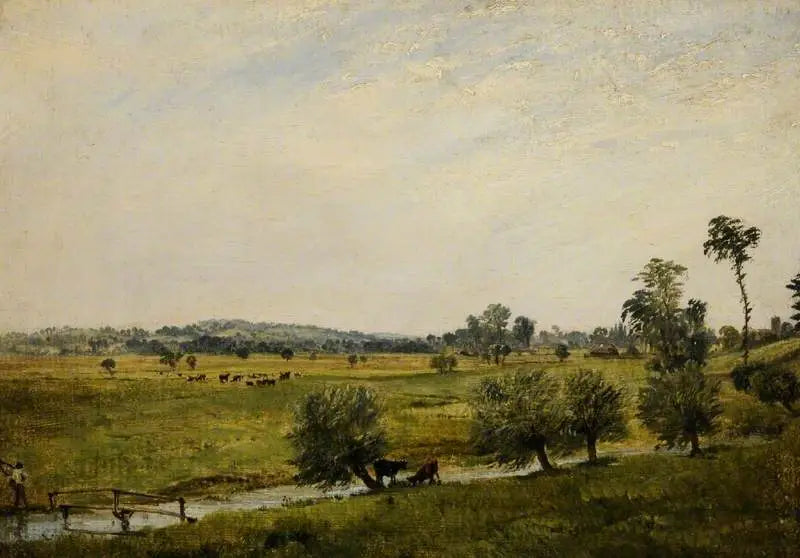 I prati umidi, Salisbury, Wiltshire - John Constable