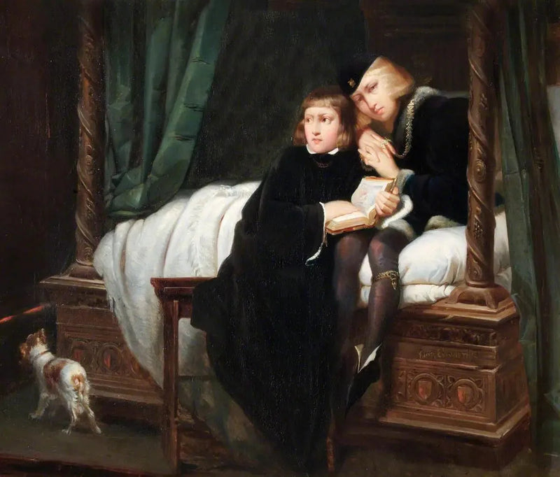 I Principi della Torre (Eduardo V e il duca di York) - Paul Delaroche