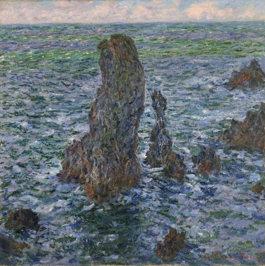 Le piramidi di Port Coton - Claude Monet