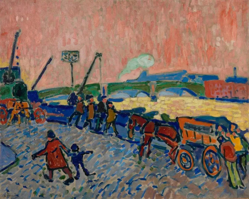 I Moli del Tamigi - André Derain