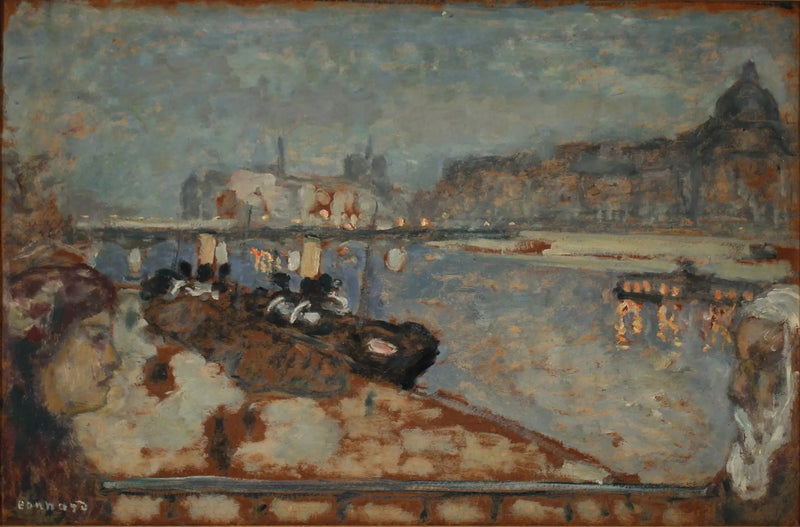 I quai di Parigi - Pierre Bonnard
