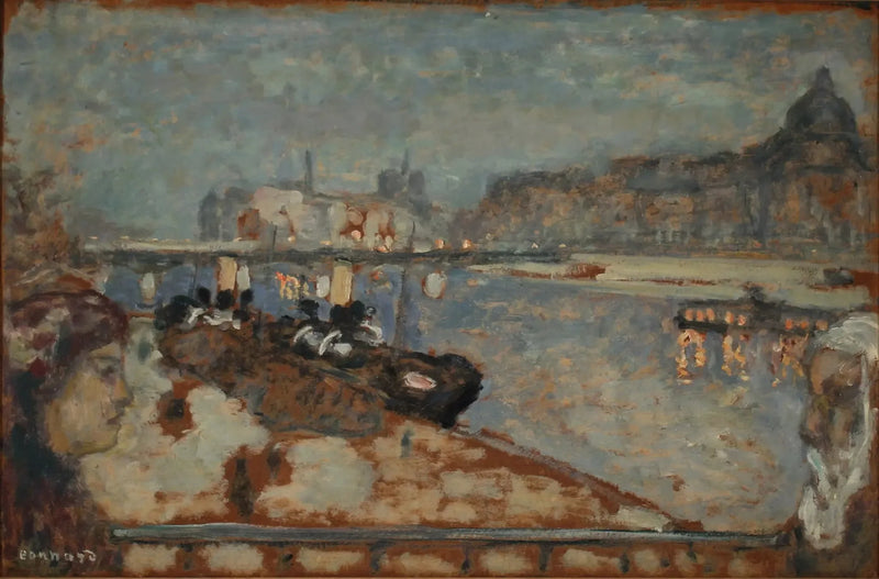 I quai di Parigi - Pierre Bonnard