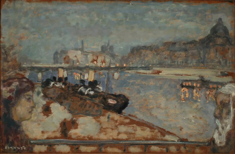 I quai di Parigi - Pierre Bonnard