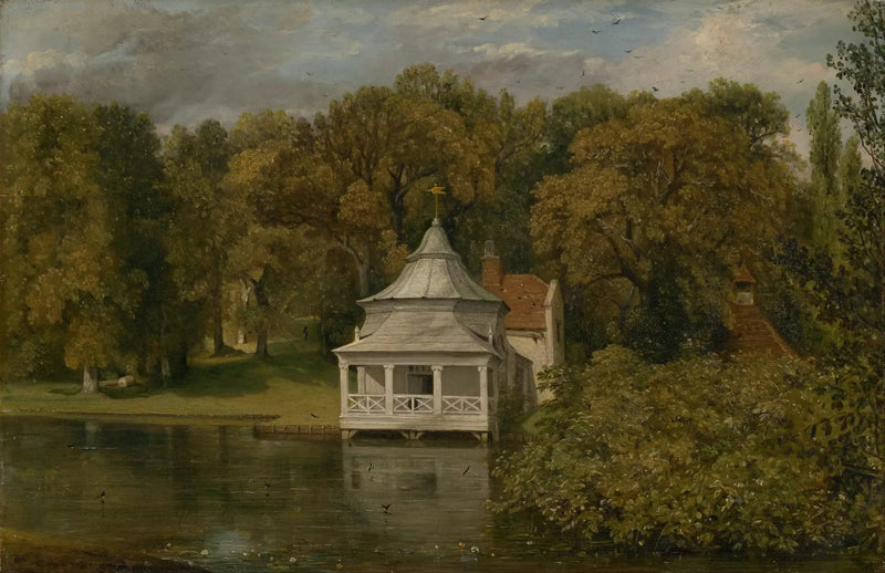 I quartieri dietro Alresford Hall - John Constable