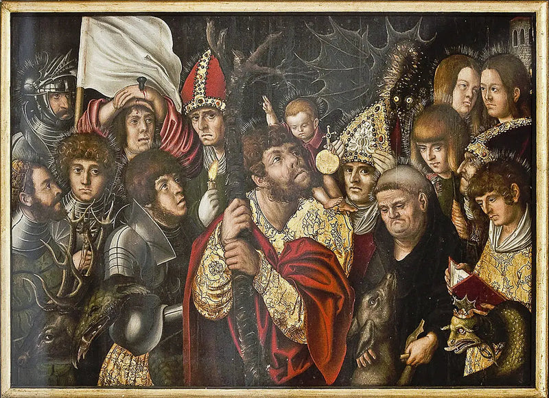Le quattordici aiutanti nel bisogno - Lucas Cranach il Vecchio
