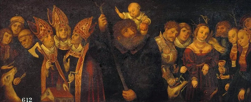 Le quattordici aiutanti nel bisogno - Lucas Cranach il Vecchio