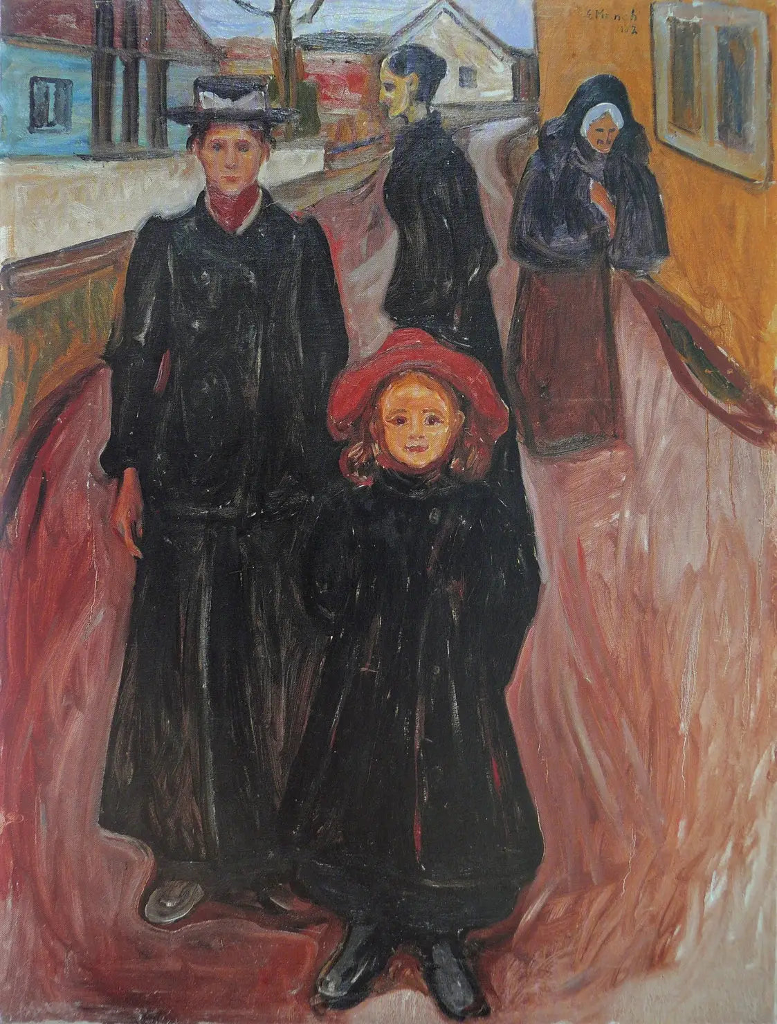 Reproduction du tableau « Les Quatre Âges de la vie - Edvard Munch » par Alpha Reproduction en peinture à l’huile