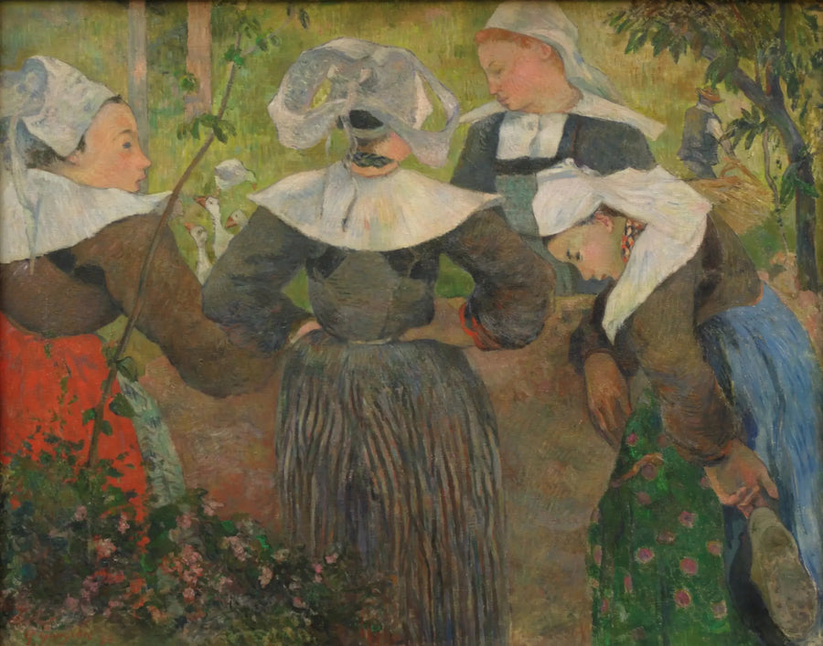 Le Quattro Bretonne - Paul Gauguin