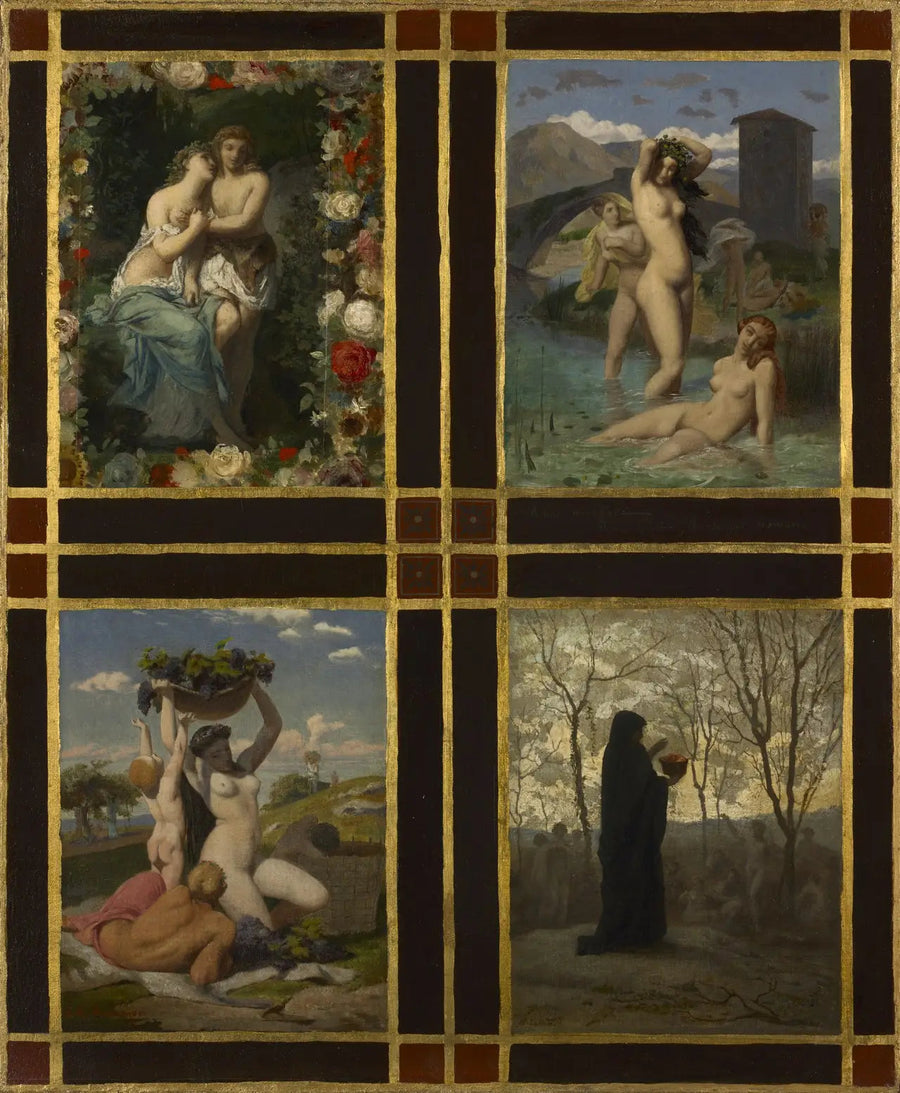 Le Quattro Stagioni - Jean-Léon Gérôme