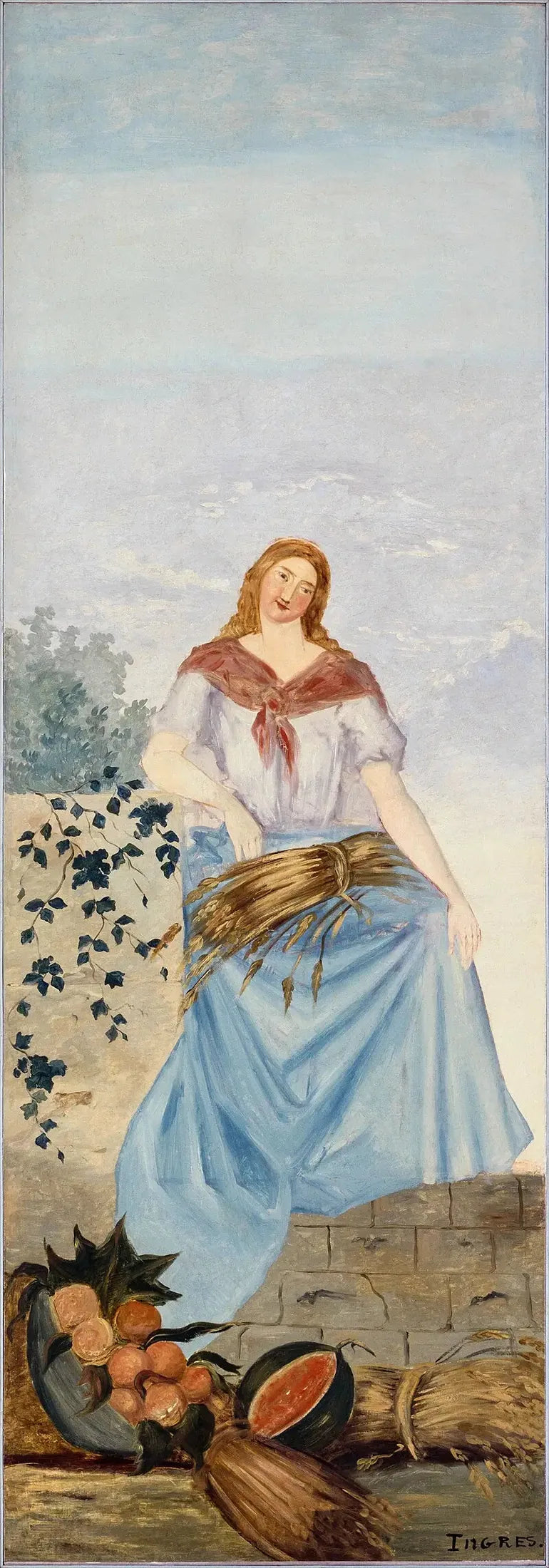 Les Quatre Saisons: L'Été - Paul Cézanne image 1 reproduction réalisée par Alpha Reproduction