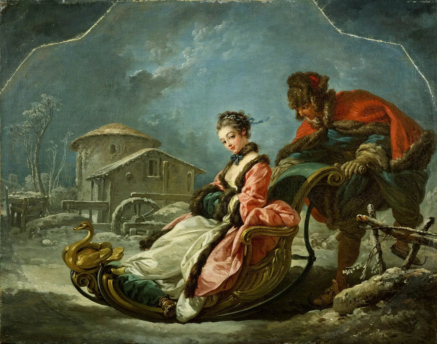 Le quattro stagioni : l'inverno - François Boucher