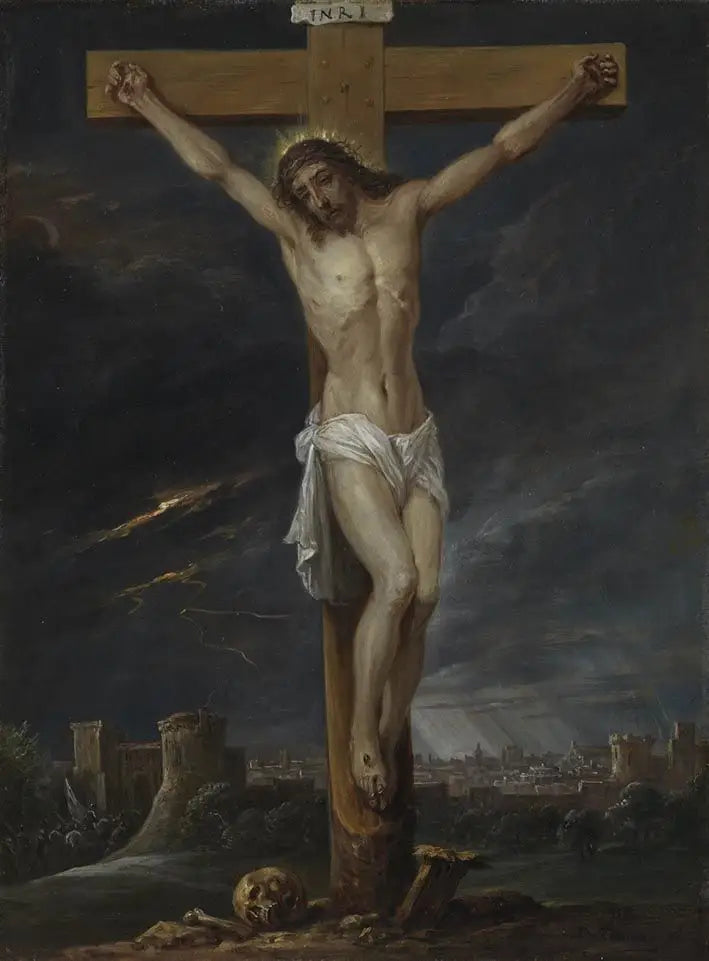 I quindici segreti del rosario : Cristo in croce - David Teniers il Giovane