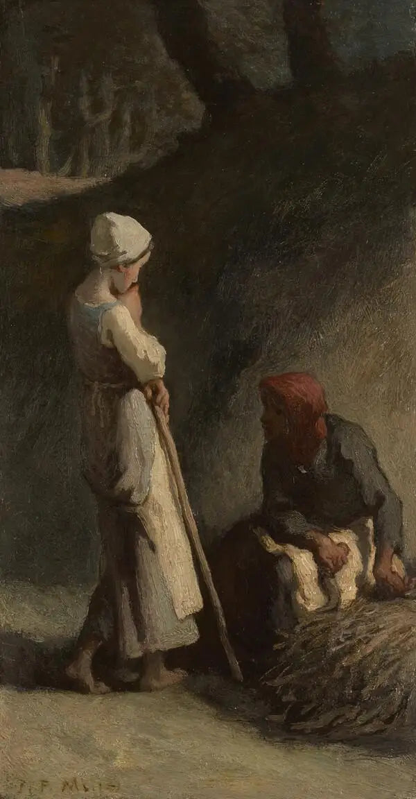 I raccoglitori di pedé - Jean-François Millet