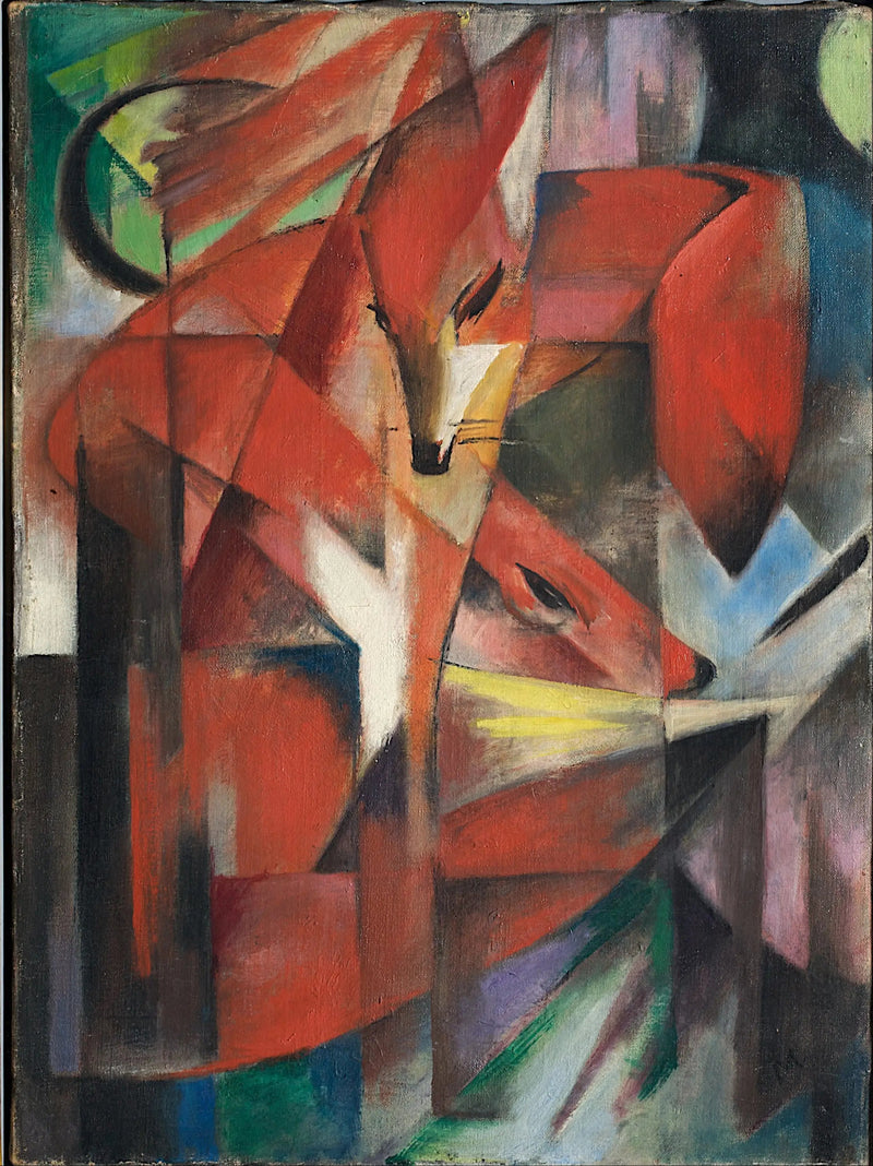 I volpi - Franz Marc