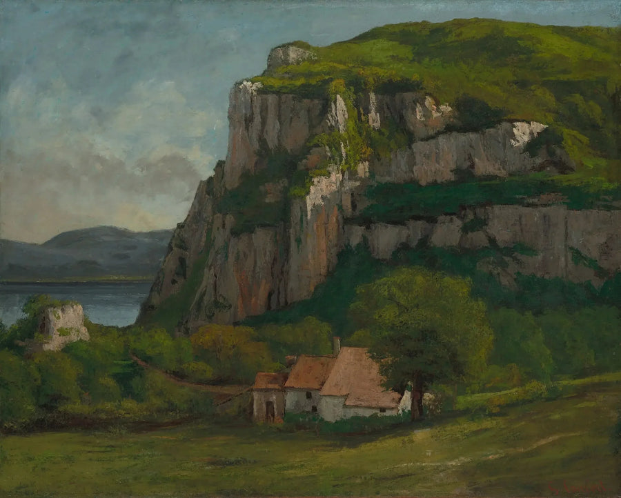 Le rocce di Hautepierre - Gustave Courbet