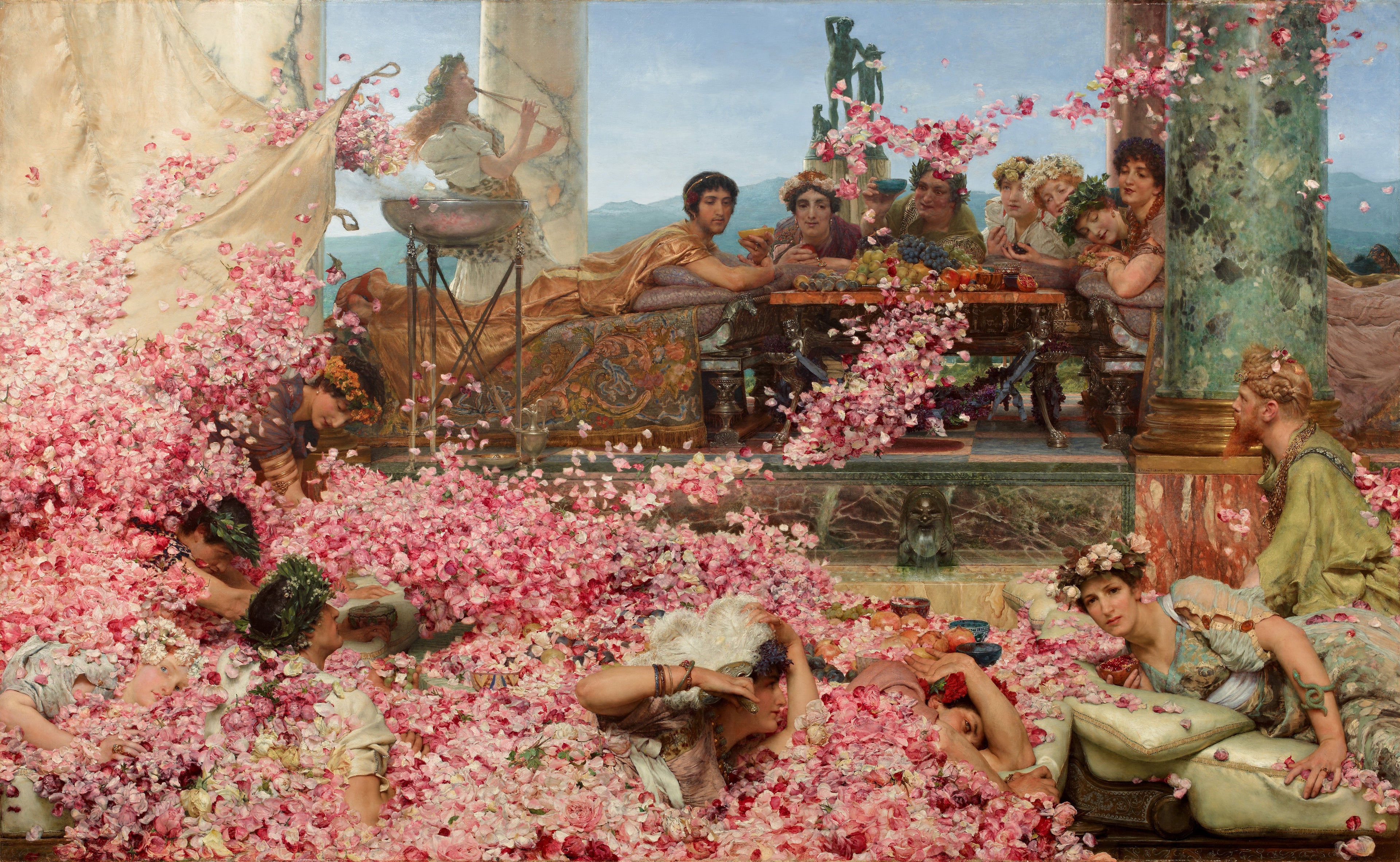 Les Roses d’Héliogabale - Lawrence Alma-Tadema - Alpha Reproduction
