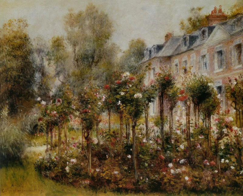 Le Rose a Wargemont - Pierre-Auguste Renoir