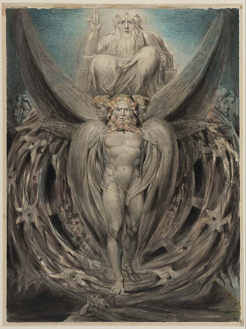 Le ruote di Ezechiele - William Blake