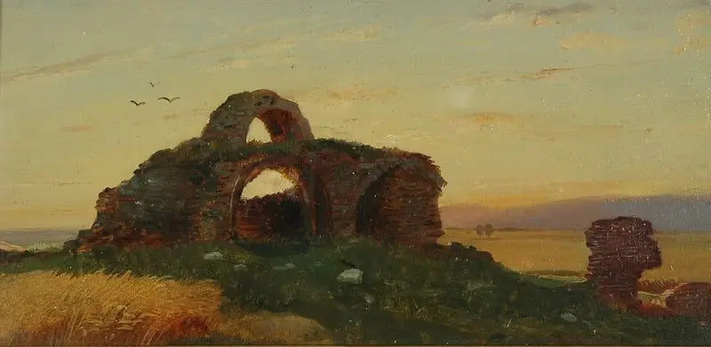 Le rovine di Bulgar. Maison Blanche - Ivan Chichkine