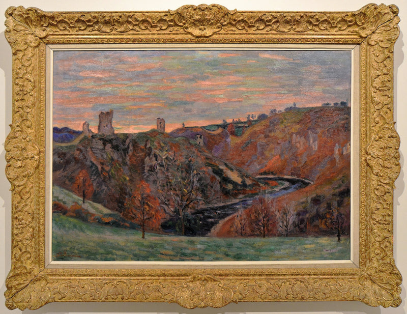 Le rovine del castello di Crozant - Armand Guillaumin
