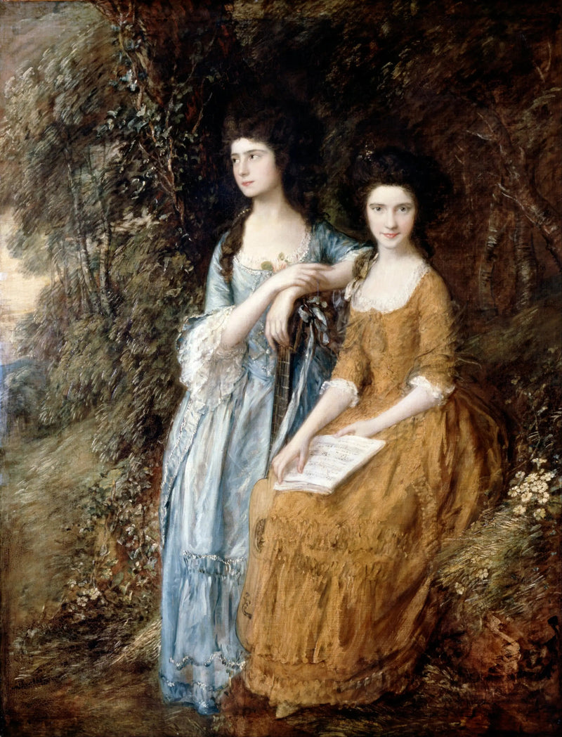Le Sœurs Linley - Thomas Gainsborough