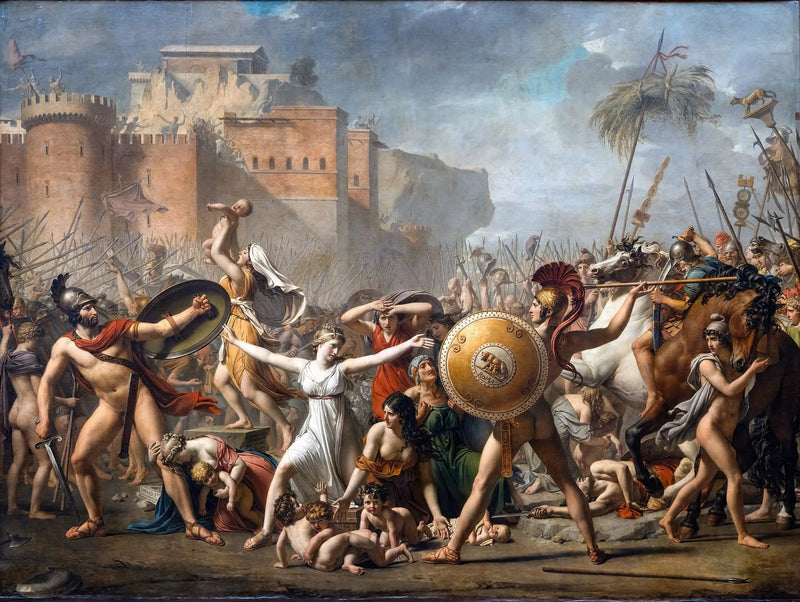 Le Sabine - Jacques-Louis David