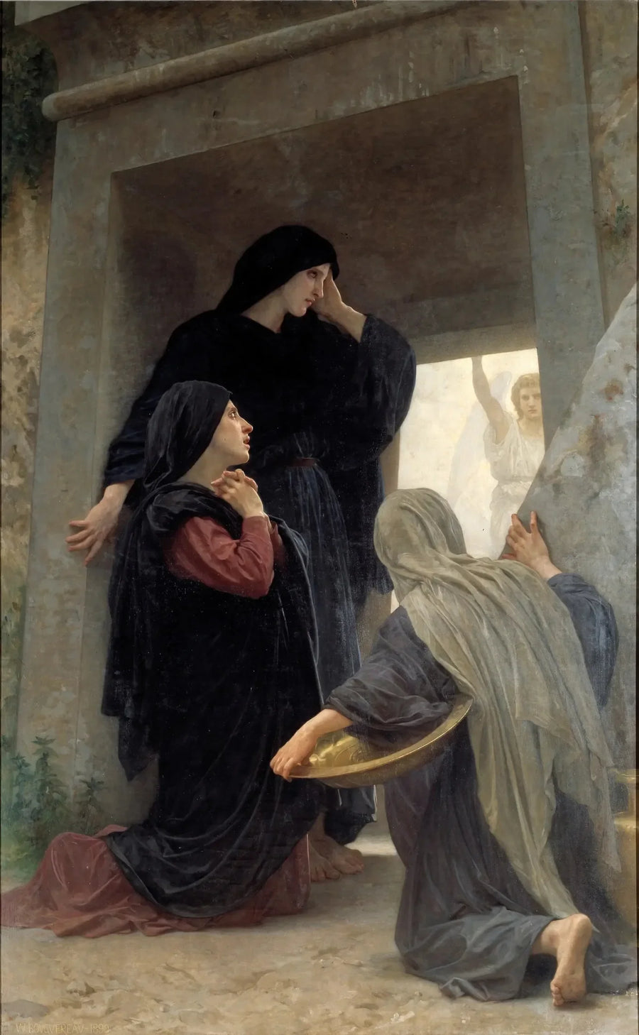 Le sante donne al sepolcro - Bouguereau