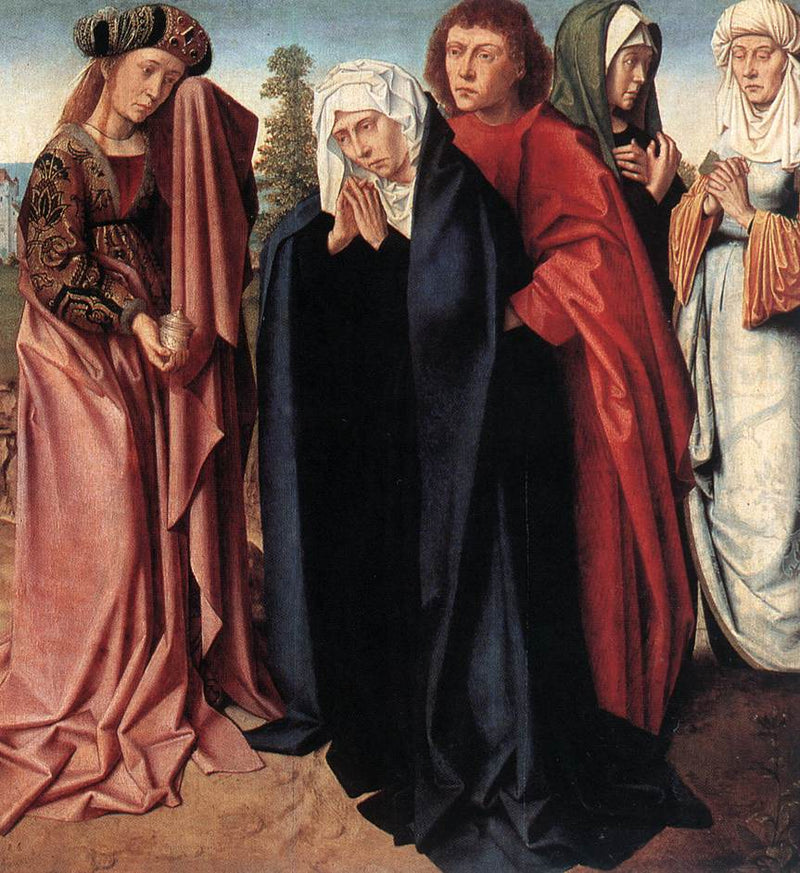 Le Sante Donne e San Giovanni al Calvario - Gérard David