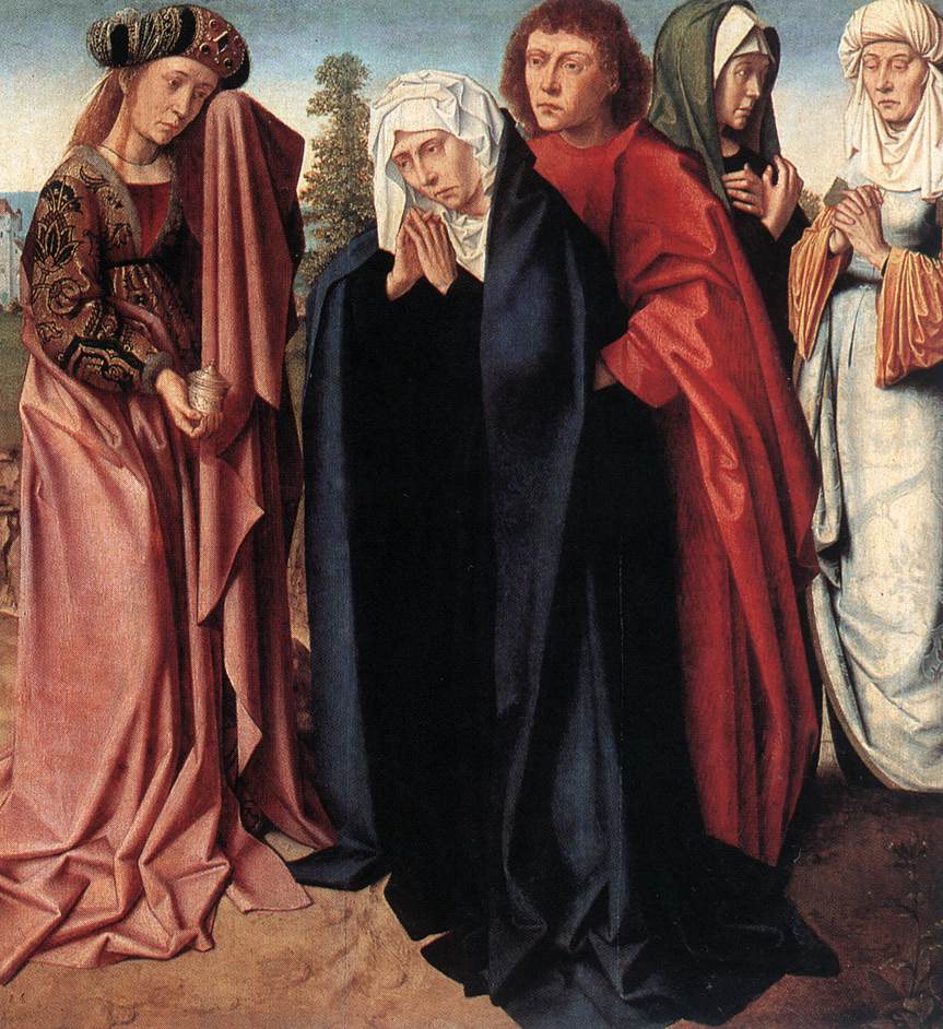 Le Sante Donne e San Giovanni al Calvario - Gérard David