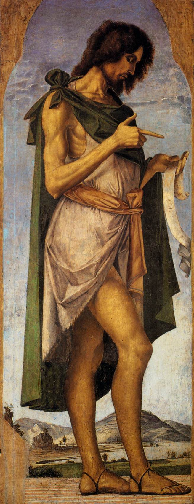 I santi Giovanni Battista e Matteo - Alvise Vivarini