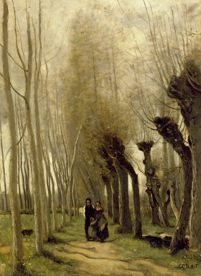 I Salici di Marissel - Jean-Baptiste Camille Corot
